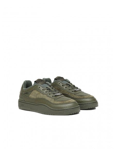 DIESEL Sneaker Y03511 P8419 T7168 S-OVAL SKALE LOW Olive - Khaki DIESEL - 1