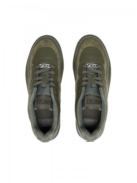 DIESEL Sneaker Y03511 P8419 T7168 S-OVAL SKALE LOW Olive - Khaki DIESEL - 3