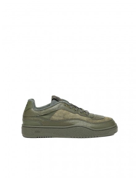 DIESEL Sneaker Y03511 P8419 T7168 S-OVAL SKALE LOW Olive - Khaki DIESEL - 6