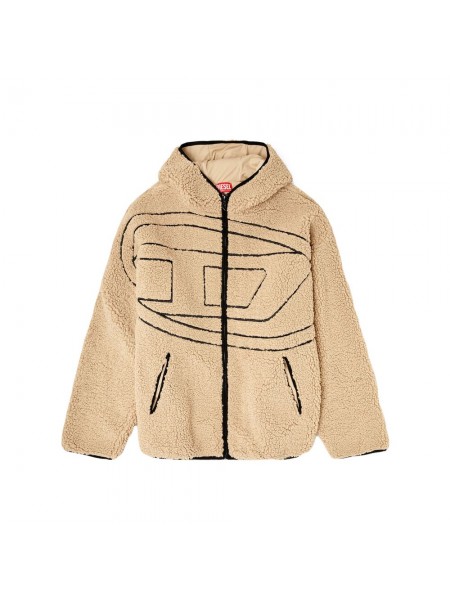 DIESEL Sweatshirt A18947 0KIBT SFQ S-ZAT SWEAT Beige DIESEL - 1