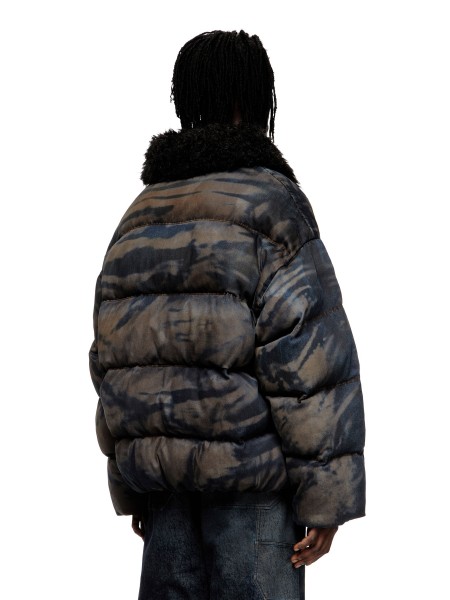DIESEL Jacket A18757-0LKCX-03 W-TOHS Black - Brown DIESEL - 5
