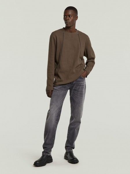 G-STAR RAW Jean Pants D26141-E105-H543 MORRY FWD TAPERED Grey - Charcoal G-STAR RAW - 5