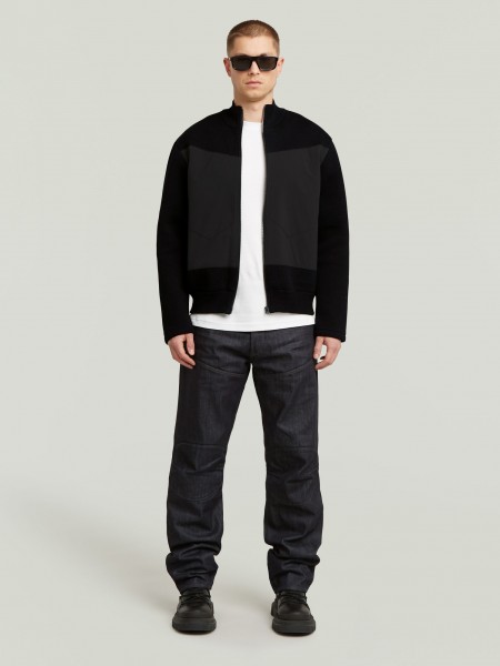 G-STAR RAW Knitted Jacket D26997-E144-6484 FABRIC MIX KNIT Black G-STAR RAW - 3