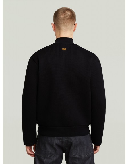 G-STAR RAW Knitted Jacket D26997-E144-6484 FABRIC MIX KNIT Black G-STAR RAW - 4