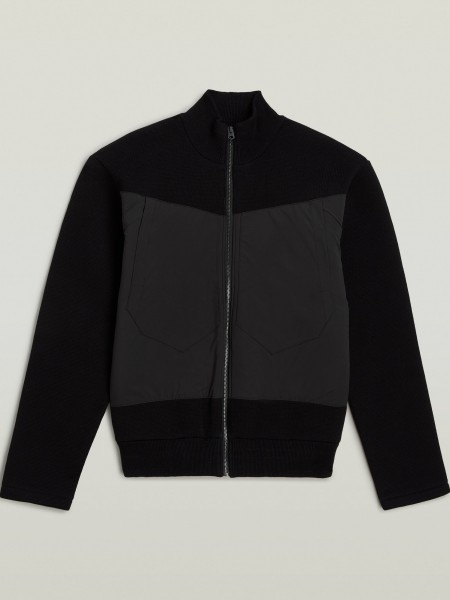 G-STAR RAW Knitted Jacket D26997-E144-6484 FABRIC MIX KNIT Black G-STAR RAW - 7