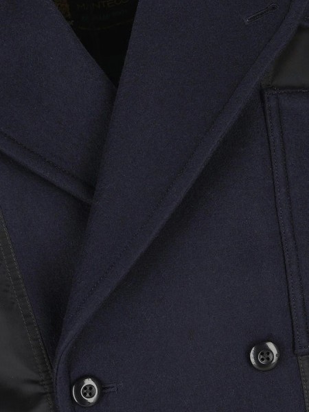 G-STAR RAW Bomber Jacket D26987-C143-6484 HYBRID PEACOAT Black - Blue G-STAR RAW - 3