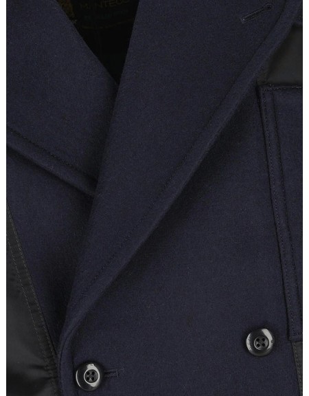 G-STAR RAW Bomber Jacket D26987-C143-6484 HYBRID PEACOAT Black - Blue G-STAR RAW - 3