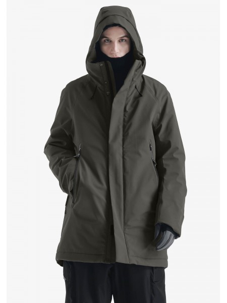 KRAKATAU Parka jacket QM555 Dark Fossil KRAKATAU - 1