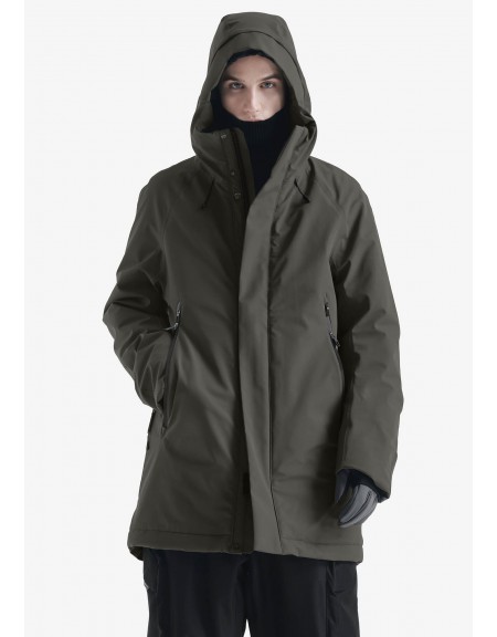 KRAKATAU Parka jacket QM555 Dark Fossil KRAKATAU - 1