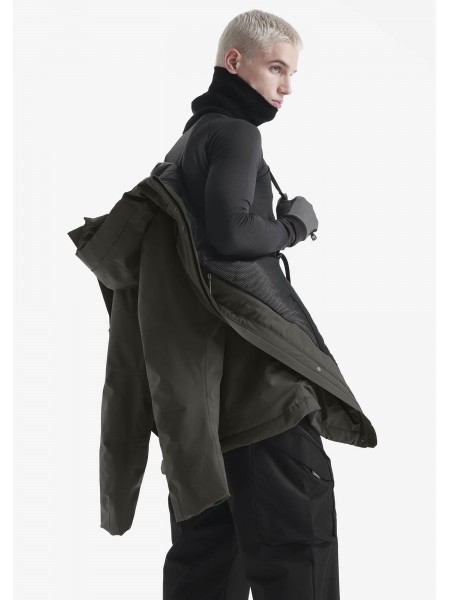 KRAKATAU Parka jacket QM555 Dark Fossil KRAKATAU - 3
