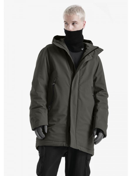 KRAKATAU Parka jacket QM555 Dark Fossil KRAKATAU - 5