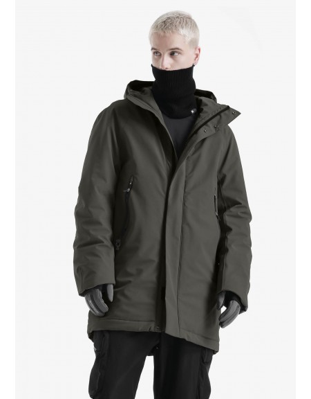 KRAKATAU Parka jacket QM555 Dark Fossil KRAKATAU - 5