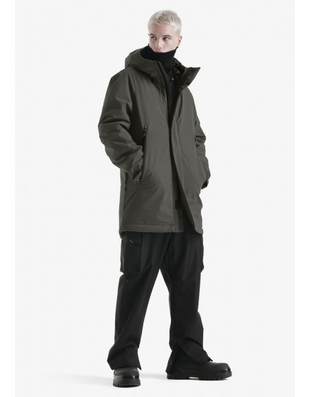 KRAKATAU Parka jacket QM555 Dark Fossil KRAKATAU - 6