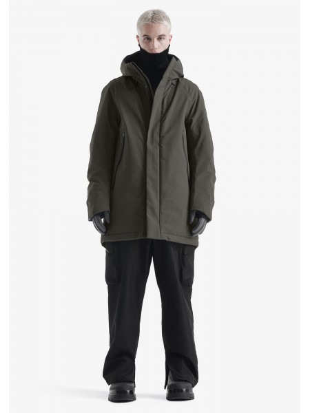 KRAKATAU Parka jacket QM555 Dark Fossil KRAKATAU - 7