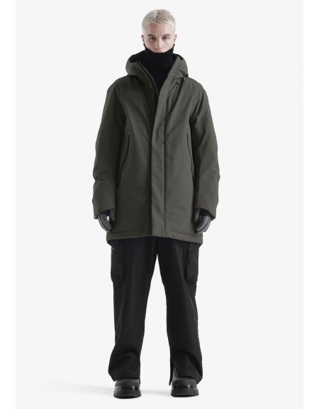 KRAKATAU Parka jacket QM555 Dark Fossil KRAKATAU - 7