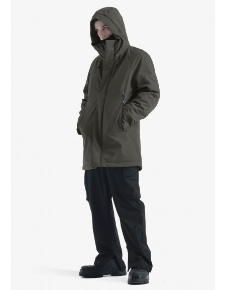 KRAKATAU Parka jacket QM555 Dark Fossil KRAKATAU - 8