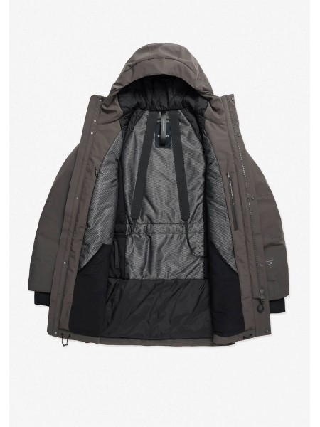 KRAKATAU Parka jacket QM555 Dark Fossil KRAKATAU - 16