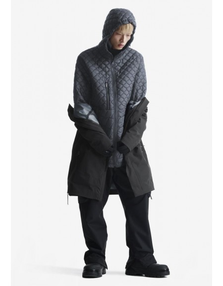 KRAKATAU Parka Jacket QM552-1 Black KRAKATAU - 2