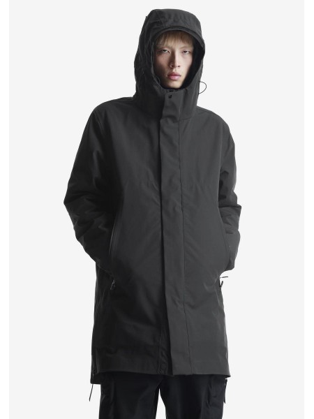 KRAKATAU Parka Jacket QM552-1 Black KRAKATAU - 4