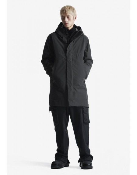 KRAKATAU Parka Jacket QM552-1 Black KRAKATAU - 6