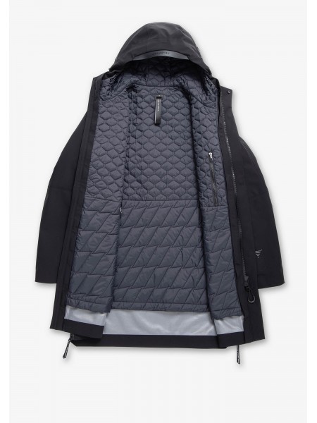 KRAKATAU Parka Jacket QM552-1 Black KRAKATAU - 17