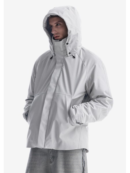 KRAKATAU Jacket QM554-819 Ice Grey KRAKATAU - 13