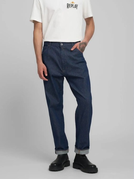 REPLAY Jean παντελόνι M1052.000.919.07A.007 WAINE TAPERED Μπλε REPLAY - 1