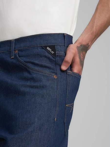 REPLAY Jean παντελόνι M1052.000.919.07A.007 WAINE TAPERED Μπλε REPLAY - 5