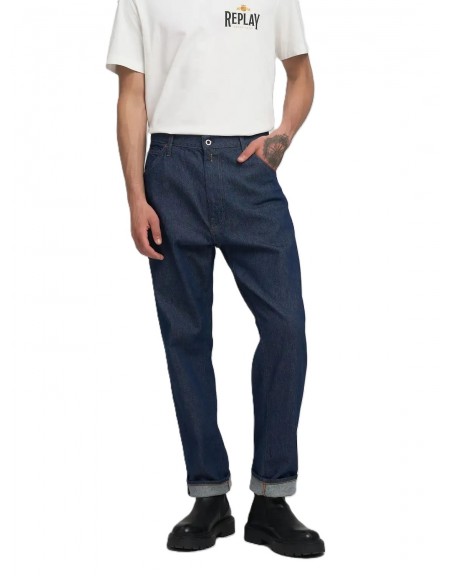 REPLAY Jean παντελόνι M1052.000.919.07A.007 WAINE TAPERED Μπλε REPLAY - 8