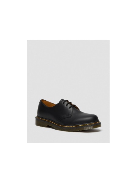 DR. MARTENS Leather shoe 11838002 1461 SMOOTH MONK Black DR. MARTENS - 9