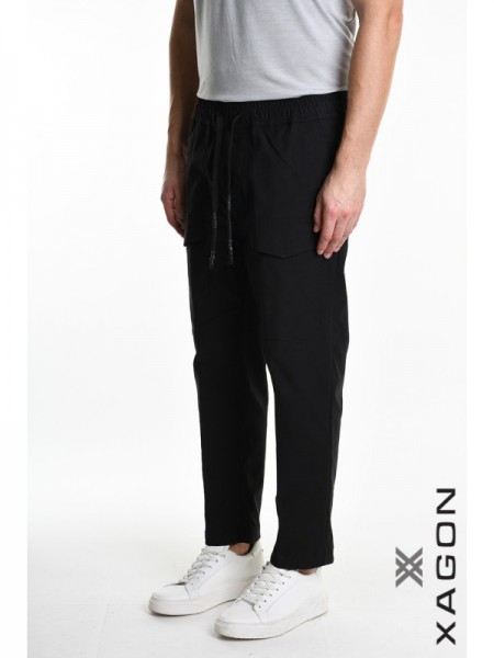 XAGON MAN Pants 2ZUK384 Black XAGON MAN - 5