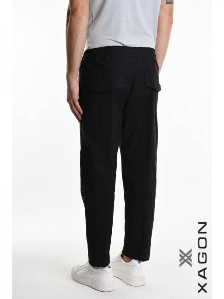 XAGON MAN Pants 2ZUK384 Black XAGON MAN - 6