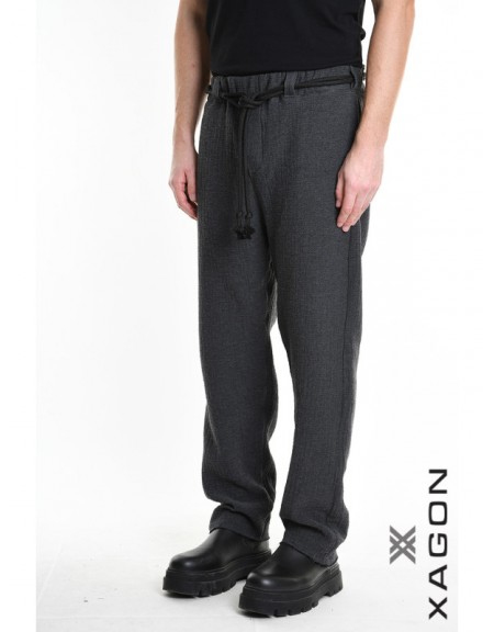 XAGON MAN Pants 2PMD240P Gray XAGON MAN - 4