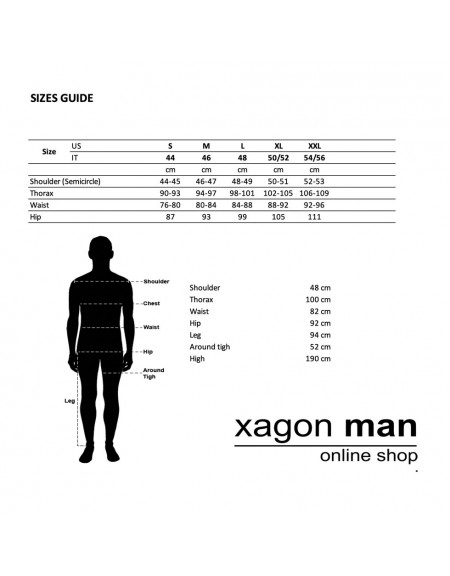 XAGON MAN Pants 2PMD240P Gray XAGON MAN - 8
