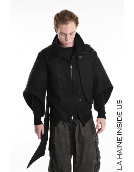 LA HAINE Jacket 3B LM1115 Μαύρο LA HAINE - 4