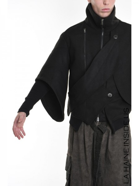 LA HAINE Jacket 3B LM1115 Μαύρο LA HAINE - 5