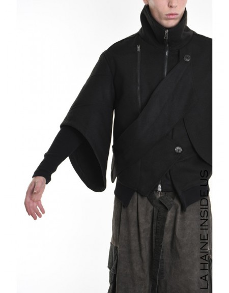 LA HAINE Jacket 3B LM1115 Μαύρο LA HAINE - 5