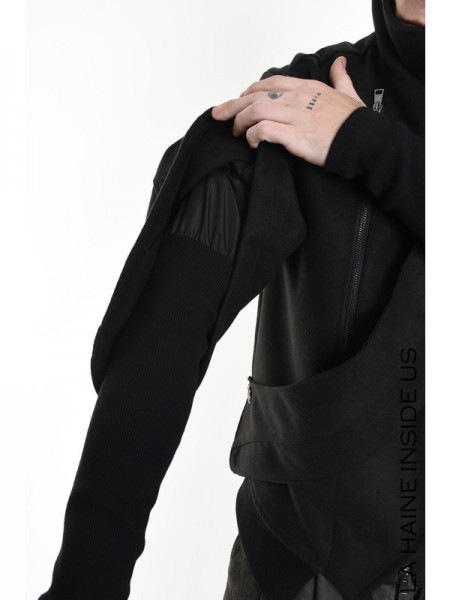 LA HAINE Jacket 3B LM1115 Μαύρο LA HAINE - 8