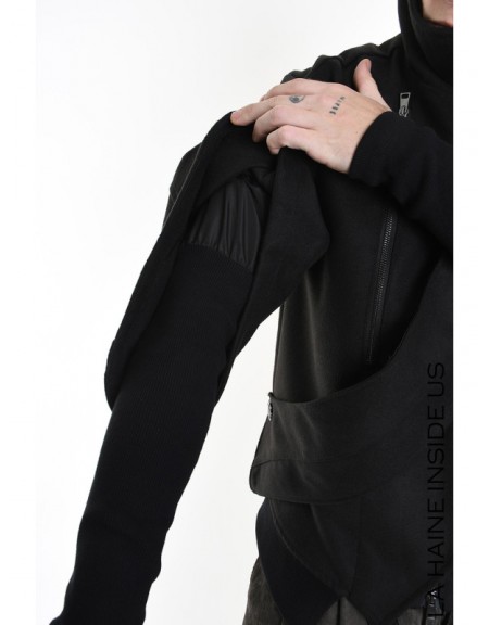 LA HAINE Jacket 3B LM1115 Μαύρο LA HAINE - 8