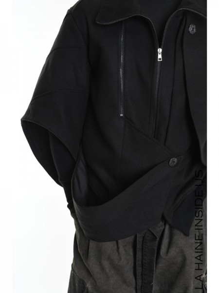 LA HAINE Jacket 3B LM1115 Μαύρο LA HAINE - 9