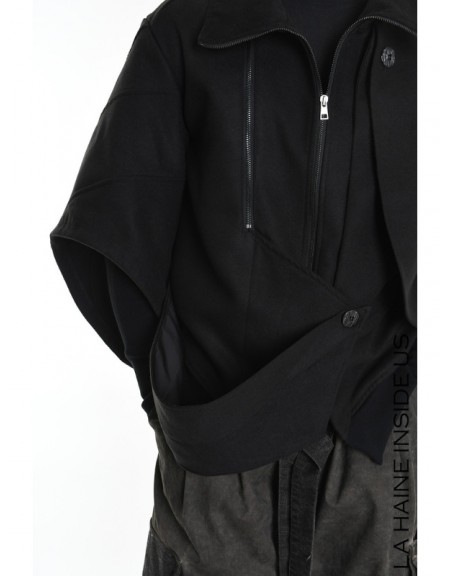 LA HAINE Jacket 3B LM1115 Μαύρο LA HAINE - 9