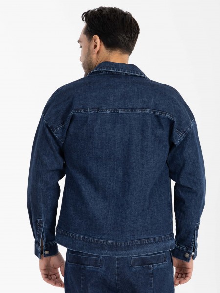 NINETEEN Shirt - Jacket X25-1036 Blue NINETEEN - 2