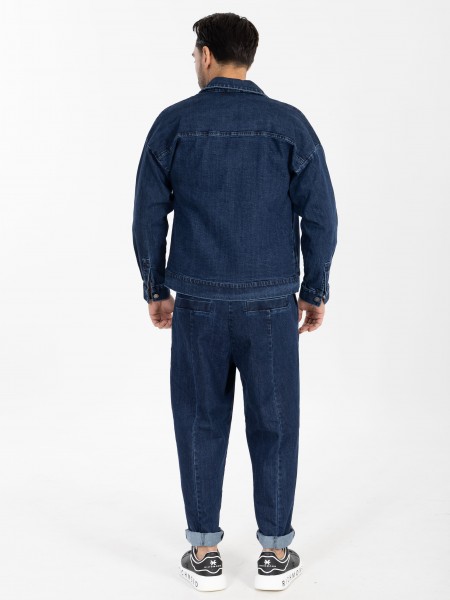 NINETEEN Shirt - Jacket X25-1036 Blue NINETEEN - 6