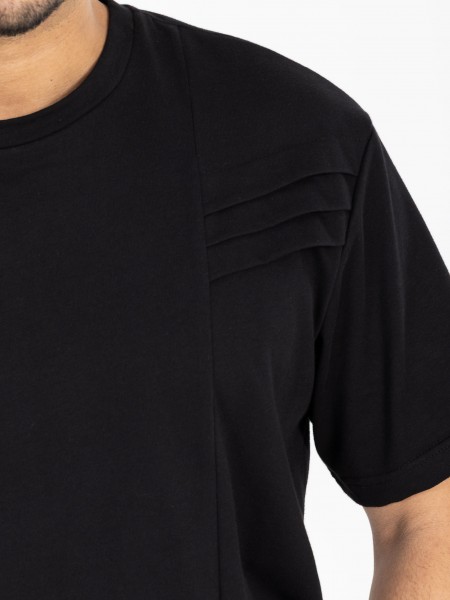 NINETEEN T-shirt X25-1052 Black NINETEEN - 3