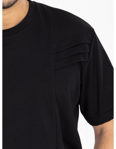 NINETEEN T-shirt X25-1052 Black NINETEEN - 3