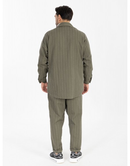 NINETEEN Pants X25-1023 Olive Green NINETEEN - 8