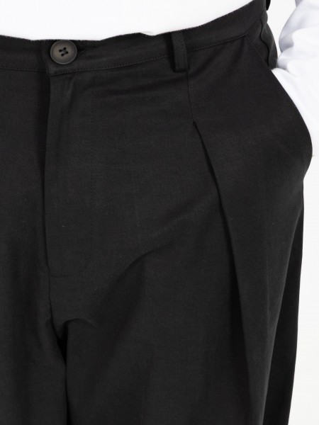 NINETEEN Pants X25-1027 Black NINETEEN - 1