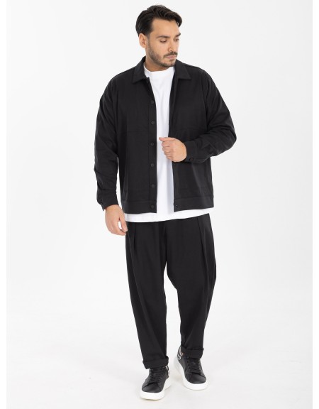 NINETEEN Pants X25-1027 Black NINETEEN - 3