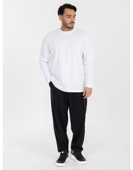 NINETEEN Pants X25-1027 Black NINETEEN - 5