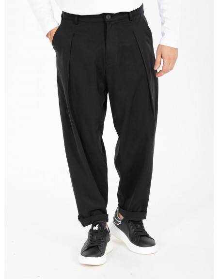 NINETEEN Pants X25-1027 Black NINETEEN - 9